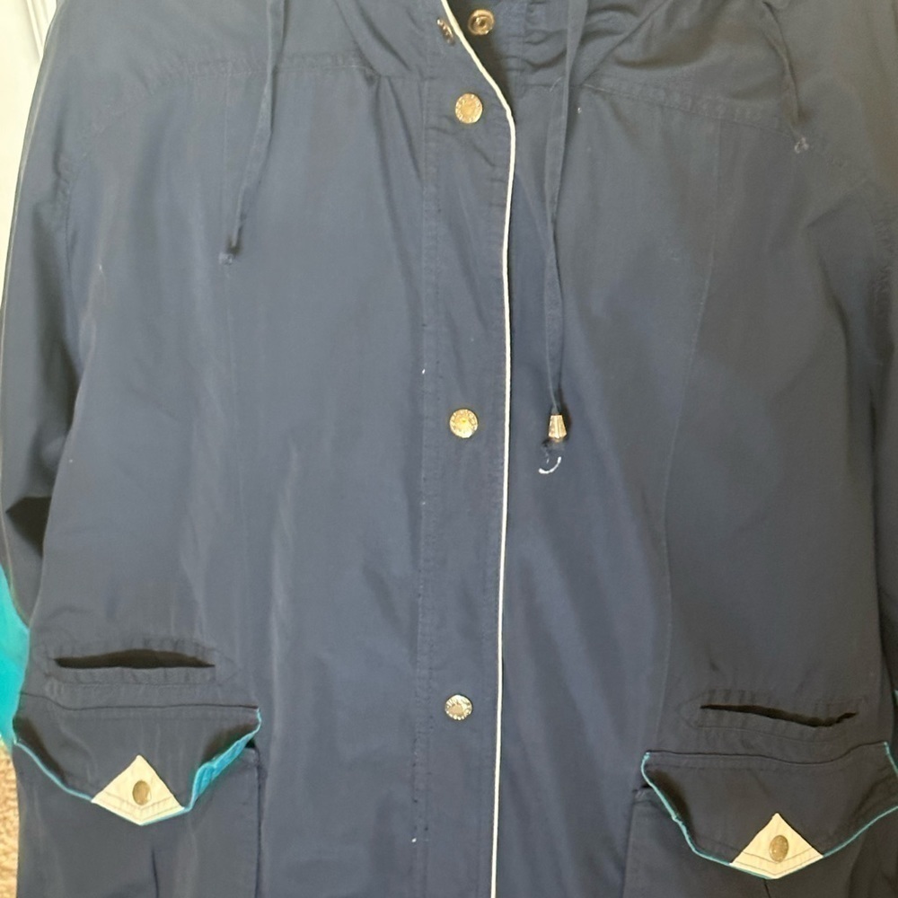 Womens pre own as is Be In The Current Seen Vintage Jacket XXL  outerwear - Picture 4 of 5